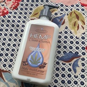 Hemp cocoa butter body lotion